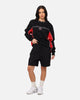 Carre Waffle Shorts Black