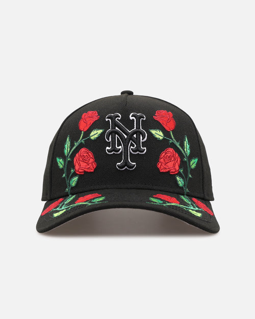 New Era New York Mets 'Garden' 9FORTY A-Frame Snapback Black
