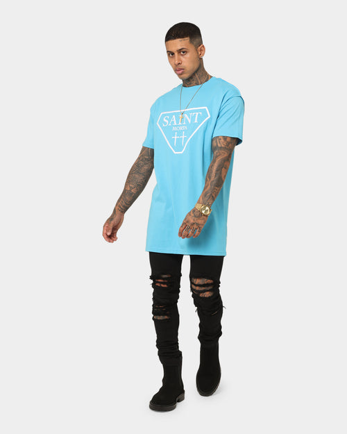 Saint Morta Liberty Lafayette T-Shirt Cyan