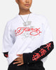 Ed Hardy Skull Layered Long Sleeve T-Shirt White