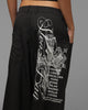 Loiter Eastern Bloc Pinstripe Trousers Black Pinstripe