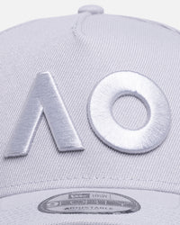 New Era Australian Open '26 9FORTY A-Frame Snapback Grey