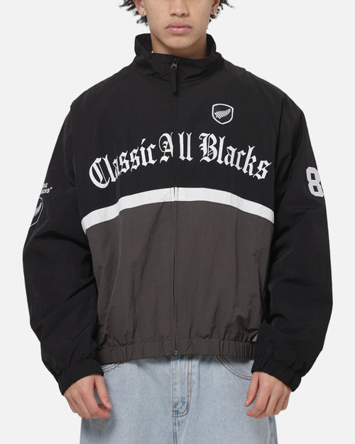 Mitchell & Ness All Blacks Spray Jacket Black