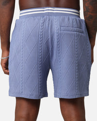 XXIII Danny Knit Shorts Floral Blue