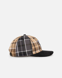 New Era Las Vegas Raiders 'Multi Panel Plaid' 9FIFTY High Crown Strapback Plaid