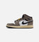 Jordan Kids' Air Jordan 1 Mid SE (GS) White/Grey