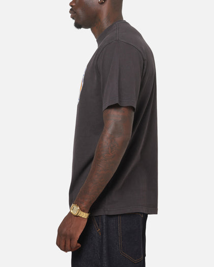 Mitchell & Ness New York Knicks X Wu Tang Logo T-Shirt Faded Black
