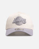 New Era Los Angeles Lakers 'Chrome Grey' 9FORTY A-Frame Snapback White/Silver
