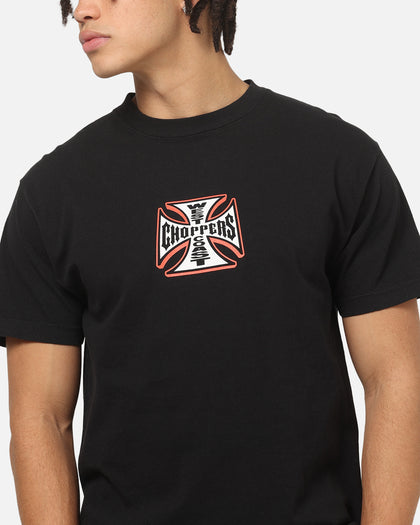 West Coast Choppers Choppers Cross T-Shirt Black