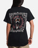 Deathrow Records Doberman Bandana T-Shirt Black