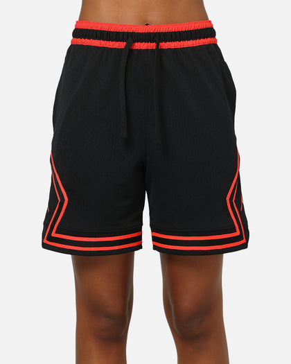 Jordan Dri-FIT Sport Diamond Shorts Black/Infrared