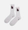 Pro Compression Los Angeles Dodgers Heart Crew Sock White