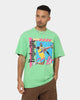 Mitchell & Ness Dennis Rodman Los Angeles Lakers Player Vibes T-Shirt Neon Green