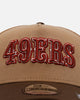 New Era San Francisco 49ers 'Thanksgiving Football' 9FORTY A-Frame Snapback Khaki
