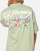 Ed Hardy Flowers T-Shirt Sage