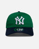 New Era New York Yankees 'Coop Two-Tone' 9FORTY A-Frame Unstructured Snapback Green/Navy