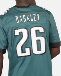Nike Philadelphia Eagles Saquon Barkley #26 Home Game NFL Jersey Official Team Colours