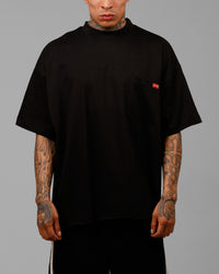 Loiter Star Child Pocket T-Shirt Black