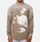 Tupac 2Pac Hem Vintage Long Sleeve T-Shirt Brown