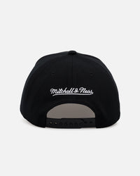 Mitchell & Ness Los Angeles Lakers 'Rhinestone Luxury' Pro Pinch Snapback Black