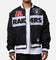 Majestic Athletic Las Vegas Raiders Moto Jacket Faded Black