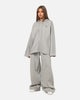 Adidas Women's Teamgeist Rhinestone Track Top Grey Marle
