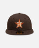 New Era Houston Astros 'Walnut' 59FIFTY Fitted Dark Brown