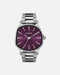 Nixon Sentry Wobble Watch Silver/Purple