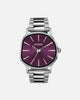 Nixon Sentry Wobble Watch Silver/Purple