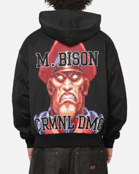 Criminal Damage M Bison Padded Zip Jacket Black