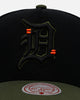 Mitchell & Ness Detroit Tigers 'Olive Cargos' Pro Pinch Snapback Olive/Black