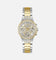 Guess Mainline Moonlight Two Tone Bracelet Watch White