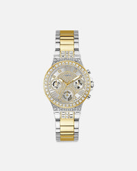 Guess Mainline Moonlight Two Tone Bracelet Watch White