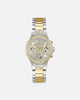 Guess Mainline Moonlight Two Tone Bracelet Watch White