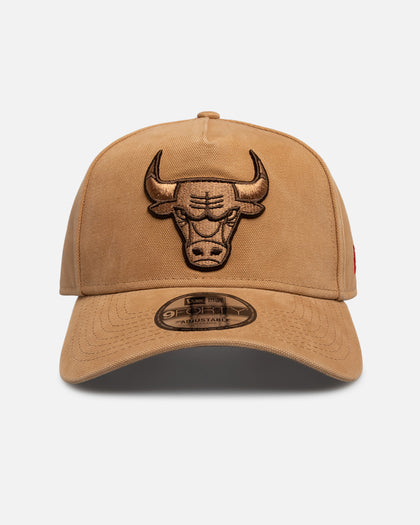 New Era Chicago Bulls "Toasted Grain" 9Forty A-Frame Snapback Walnut