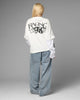 Loiter Performance Layered Long Sleeve T-Shirt Off White