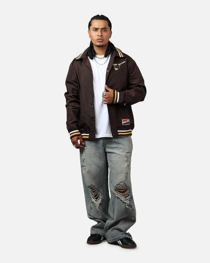 New Era San Diego Padres Throwback Jacket Brown