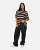 Carre Striped Pocket T-Shirt Brown Stripe