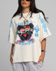 Loiter Hearts T-Shirt Off White