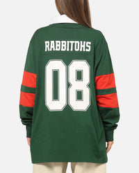 Bleacher Athletic South Sydney Rabbitohs NRL Legacy Rugby Polo Shirt Green