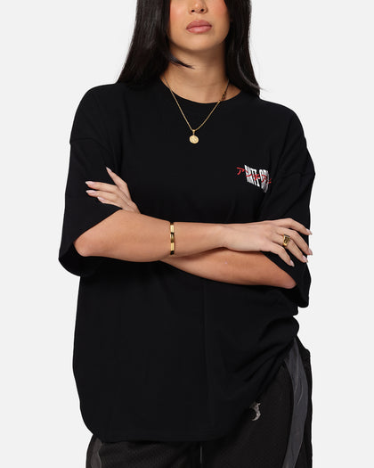 The Anti Order Junya Drop Shoulder T-Shirt Black