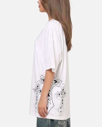 Ed Hardy Cross T-Shirt White