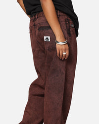 X-Large Bull Denim 91 Pant Burgundy