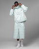 Loiter Ultra Hybrid Windbreaker Jacket Green Plaid