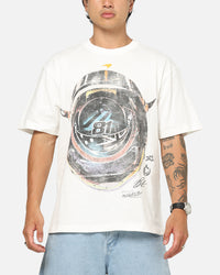 Mitchell & Ness X Mclaren Piastri Helmet T-Shirt Vintage White