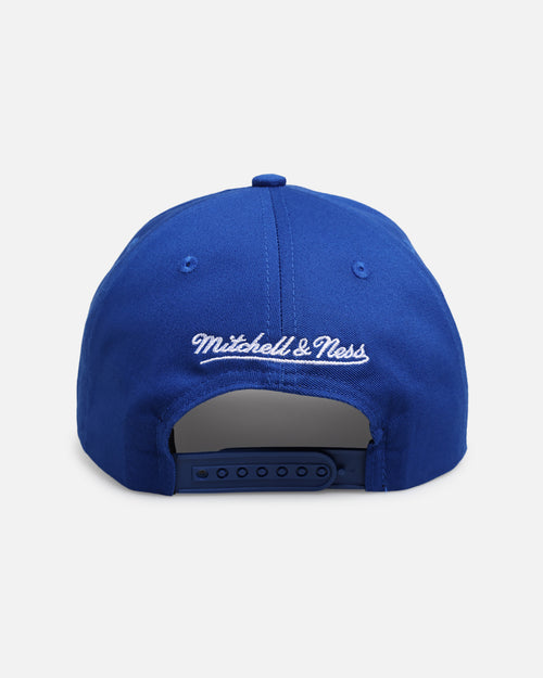 Mitchell & Ness New York Knicks 'Upside Down Logo' Pro Pinch Snapback Blue