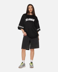 X-Large Italic Game Shirt Black