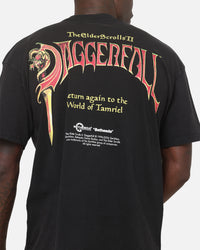 73Studio X Skyrim: The Elder Scrolls Daggerfall T-Shirt Black Acidwash