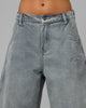 Loiter Star Born Jorts Light Blue