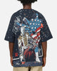 73Studio X WWE Cody Rhodes All Over Print T-Shirt Navy